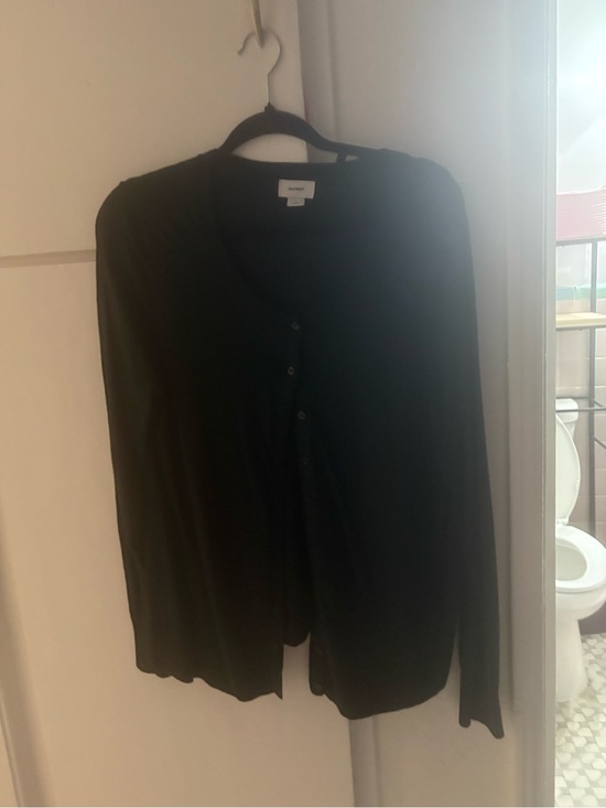 Old Navy Jackets & Blazers - Dark green Button-Front Lightweight Cardigan